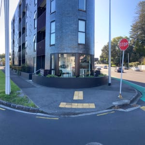 He Mauri, exhibition title piece, window frontage MODAL House, 845 New North Rd, Mt Albert by Dr  Rangihiroa Panoho 