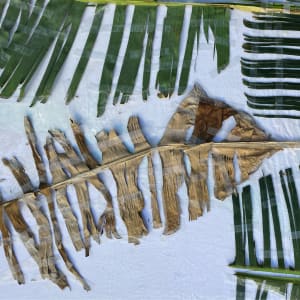 He Mauri, exhibition title piece, window frontage MODAL House, 845 New North Rd, Mt Albert by Dr  Rangihiroa Panoho 