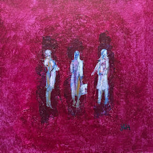 Three Amigas by S. Gordon Harwood, Image 2.