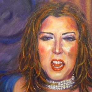 Singing Actor in Drag by Jeannina Blanco 