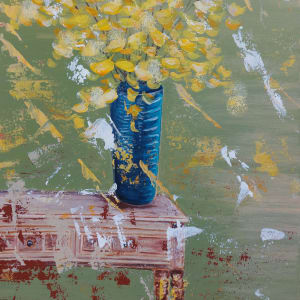 Blue Vase : Vase series 1 by Karen Osborne