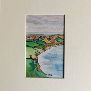 Patchwork Coastline by KJOsborne Artist