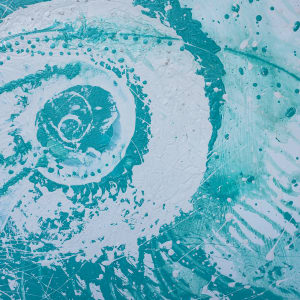 Spiraling Waves by Artist Aimee J  Image: Detail