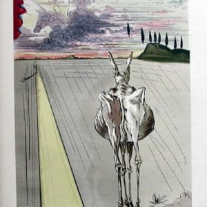 Le Tricorne - Etching #3 by Salvador Dalí