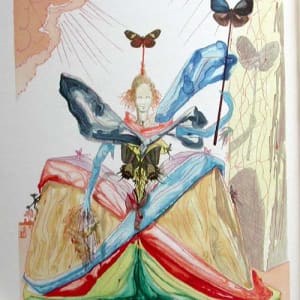 Le Tricorne - Etching #1 by Salvador Dalí