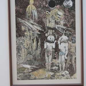 The Underworld  [Diptych] by Ann McCoy (American, b. 1946) 