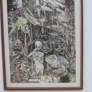 The Underworld  [Diptych] by Ann McCoy (American, b. 1946) 