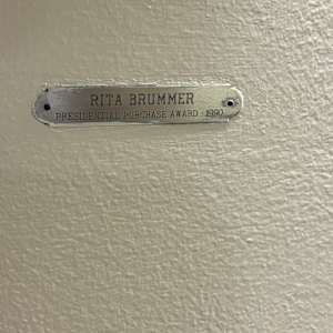 Presidential Purchase Award (1990) by Rita Brummer 