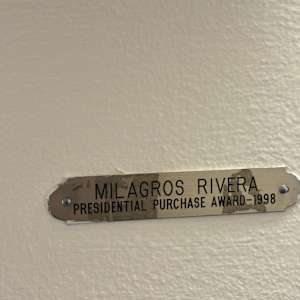 Presidential Purchase Award (1998) by Milagros Rivera 
