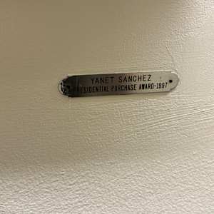 Presidential Purchase Award (1997) by Yanet Sanchez 