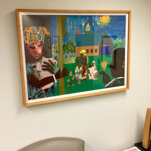 Profile/Part I: The Twenties, Mechlenberg County, School Bell Time by Romare Bearden 
