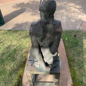 Seated Woman, from Women in the Sun by Leonda Froelich Finke (American, 1922-2017) 