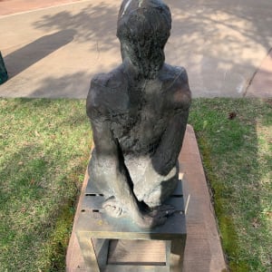 Seated Woman, from Women in the Sun by Leonda Froelich Finke (American, 1922-2017) 
