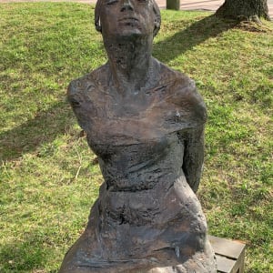 Seated Woman, from Women in the Sun by Leonda Froelich Finke (American, 1922-2017) 