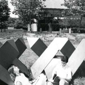 Double X by Peter Forakis (American, 1927-2009) 