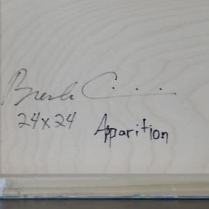 Apparition by Brenda Cirioni  Image: Signature & writing on back