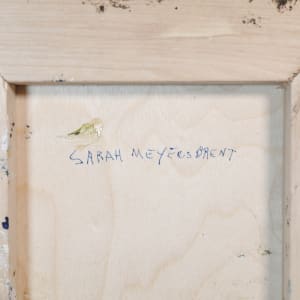 Untitled by Sarah Meyers Brent  Image: Back writing
