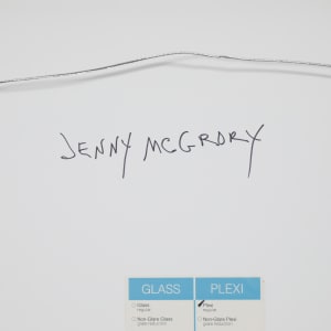 Untitled by Jenny Carpenter  Image: Writing on back