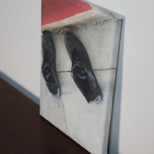 Man's Shoes Outside A Mosque, Istanbul by Helen Donis-Keller  Image: Bottom right corner