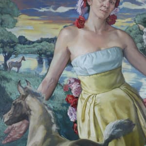 Portrait as Palomino by Haley Hasler  Image: Close up