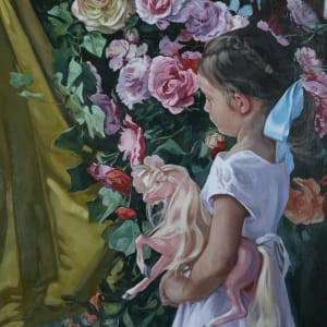 Portrait as Palomino by Haley Hasler  Image: Close up