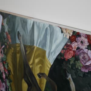 Portrait as Palomino by Haley Hasler  Image: Bottom left corner