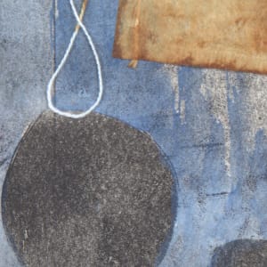Monoprint Collage by Ruby Silvious  Image: Close up