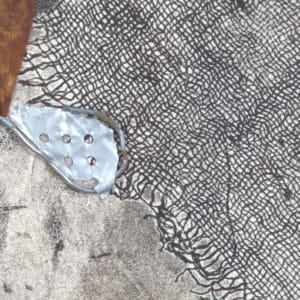 Monoprint Collage by Ruby Silvious  Image: Close up