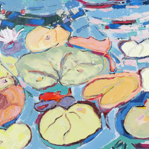 Into the Pond II by Nan Hass Feldman  Image: Close up