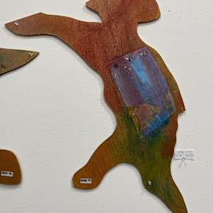 Dancing Figures Cut Outs by Rumiko "Rumi"  Tsuda Estate, Image 2.