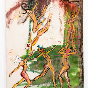 Dancing Figures (12 canvases) by Rumiko "Rumi"  Tsuda Estate, Image 8.