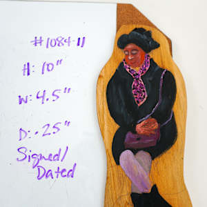 New York Subway Rider from "Manhattan Peace Shrine With 108 Subway Riders" by Rumiko "Rumi"  Tsuda Estate, Image 1.