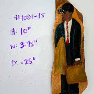 New York Subway Rider from "Manhattan Peace Shrine With 108 Subway Riders" by Rumiko "Rumi"  Tsuda Estate, Image 1.