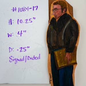 New York Subway Rider from "Manhattan Peace Shrine With 108 Subway Riders" by Rumiko "Rumi"  Tsuda Estate, Image 1.