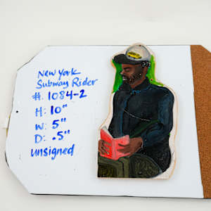 New York Subway Rider from "Manhattan Peace Shrine With 108 Subway Riders" by Rumiko "Rumi"  Tsuda Estate, Image 1.