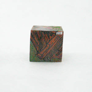 Hand Painted Wood Block by Rumiko "Rumi"  Tsuda Estate, Image 2.