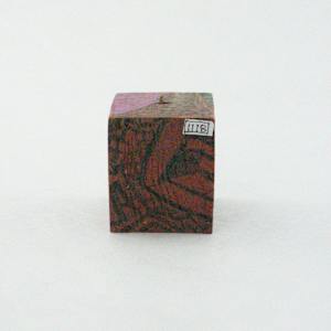 Hand Painted Wood Block by Rumiko "Rumi"  Tsuda Estate, Image 2.