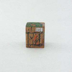 Hand Painted Wood Block by Rumiko "Rumi"  Tsuda Estate, Image 2.