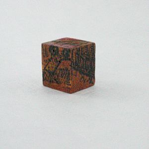 Hand Painted Wood Block by Rumiko "Rumi"  Tsuda Estate, Image 3.