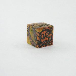 Hand Painted Wood Block by Rumiko "Rumi"  Tsuda Estate, Image 5.