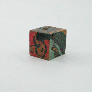 Hand Painted Wood Block by Rumiko "Rumi"  Tsuda Estate, Image 3.