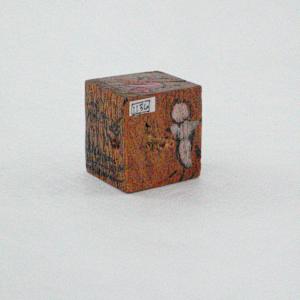 Hand Painted Wood Block by Rumiko "Rumi"  Tsuda Estate, Image 2.