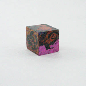 Hand Painted Wood Block by Rumiko "Rumi"  Tsuda Estate, Image 3.