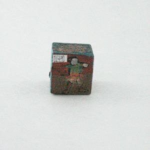 Hand Painted Wood Block by Rumiko "Rumi"  Tsuda Estate, Image 3.