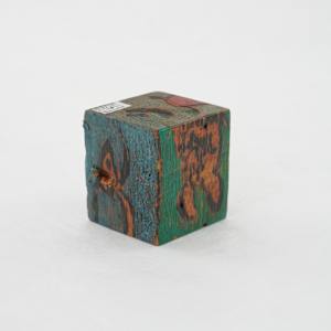 Hand Painted Wood Block by Rumiko "Rumi"  Tsuda Estate, Image 3.