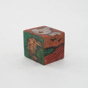 Hand Painted Wood Block by Rumiko "Rumi"  Tsuda Estate, Image 3.