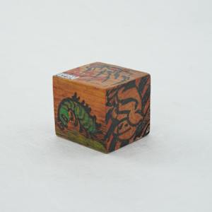 Hand Painted Wood Block by Rumiko "Rumi"  Tsuda Estate, Image 3.