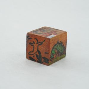 Hand Painted Wood Block by Rumiko "Rumi"  Tsuda Estate, Image 5.