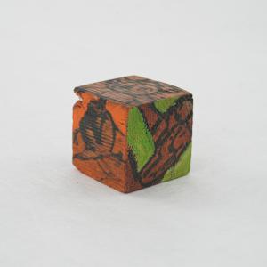 Hand Painted Wood Block by Rumiko "Rumi"  Tsuda Estate, Image 3.