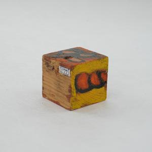 Hand Painted Wood Block by Rumiko "Rumi"  Tsuda Estate, Image 3.